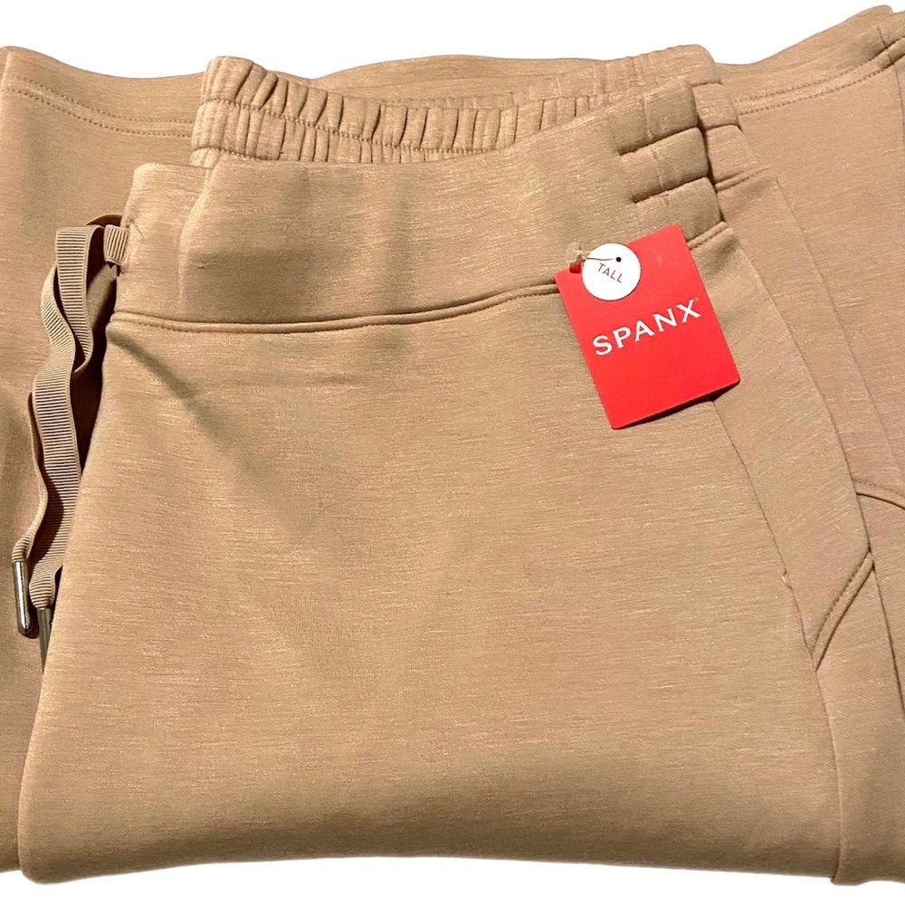 SPANX Air Essentials Airluxe Wide Leg Luna/Beige Women’s Pants XL/XT NWT